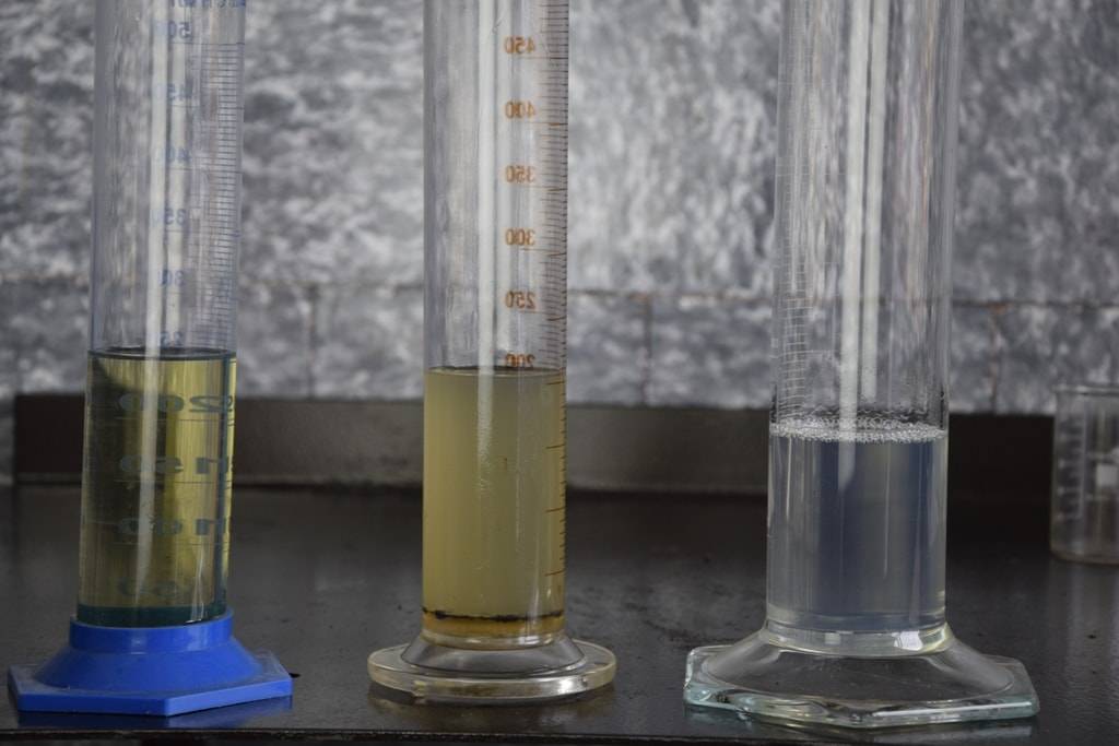 Изменение дизельного топлива в процессе отстаивания